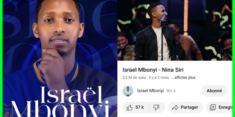 Israel Mbonyi agiye kugwanira isoko ry’abaririmba igiswahiri cane