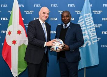 Gianni infantino agiye kuba umurongozi wa FIFA agira kabiri agiye kuza mu Burundi