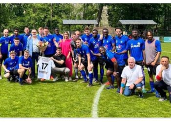 Patrick Sangwa Mayani ahejeje kuduza Umugwi Aywaille FC mu cicaro ca Kabiri