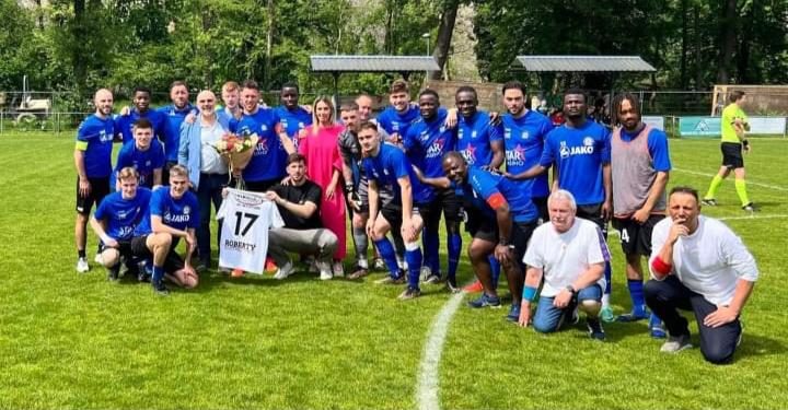 Patrick Sangwa Mayani ahejeje kuduza Umugwi Aywaille FC mu cicaro ca Kabiri