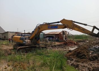 Gatumba :Ibikorwa vyo kwubaka idigi vyarahagaritswe